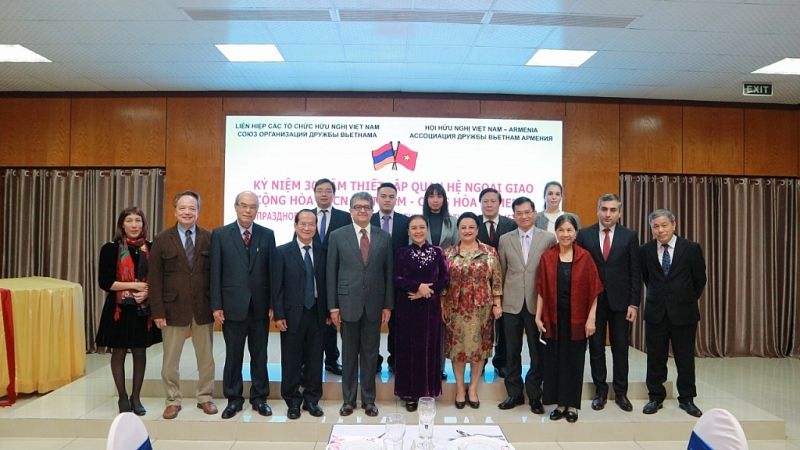 Общество вьетнамско армянской дружбы отметило День независимости Армении