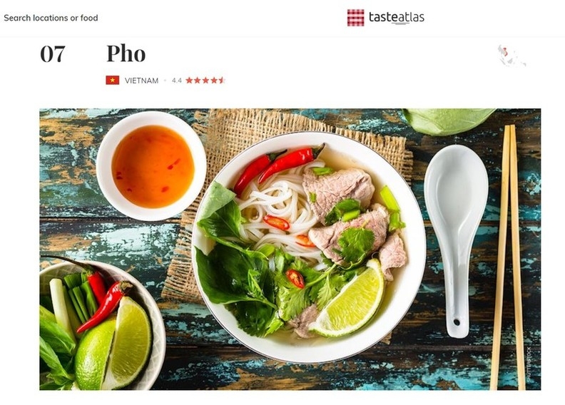 Многие вьетнамские деликатесы названы в рейтинге TasteAtlas 2023 года