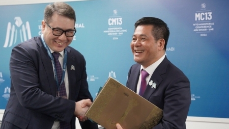 Встреча министра промышленности и торговли Вьетнама с казахским коллегой в кулуарах 13-го министерской встрече ВТО