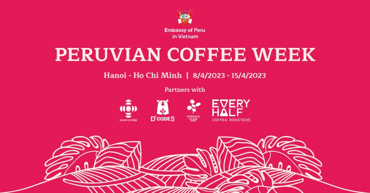 Неделя кофе Перу впервые пройдет во Вьетнаме