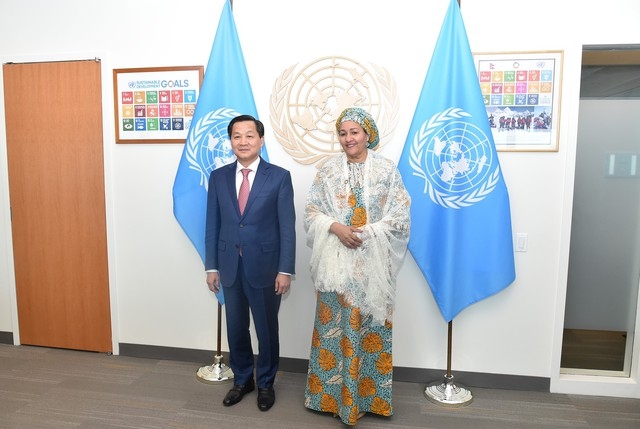 Первый заместитель генсека ООН Амина Мохаммед: Вьетнам является важным партнером ООН
