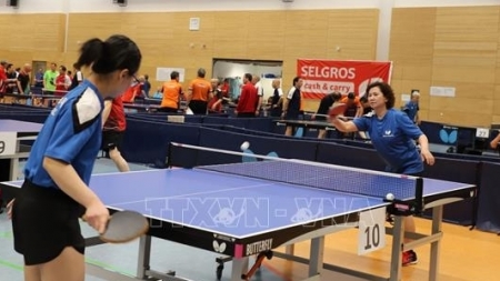 Настольный теннисный турнир вьетнамских общин в Европе