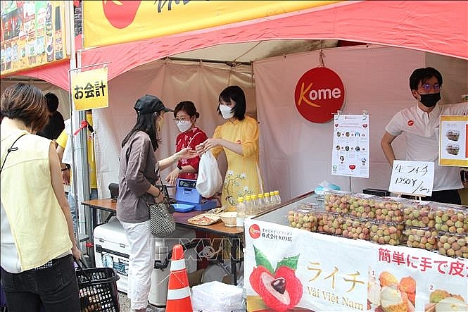 Вьетнамские фрукты привлекают внимание на фестивале в Токио