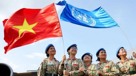 Вьетнамские женщины - полицейские принимают участие в миротворческих операциях ООН