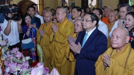 Премьер-министр Фам Минь Тьинь поздравил с Днем рождения Будды в 2023 году
