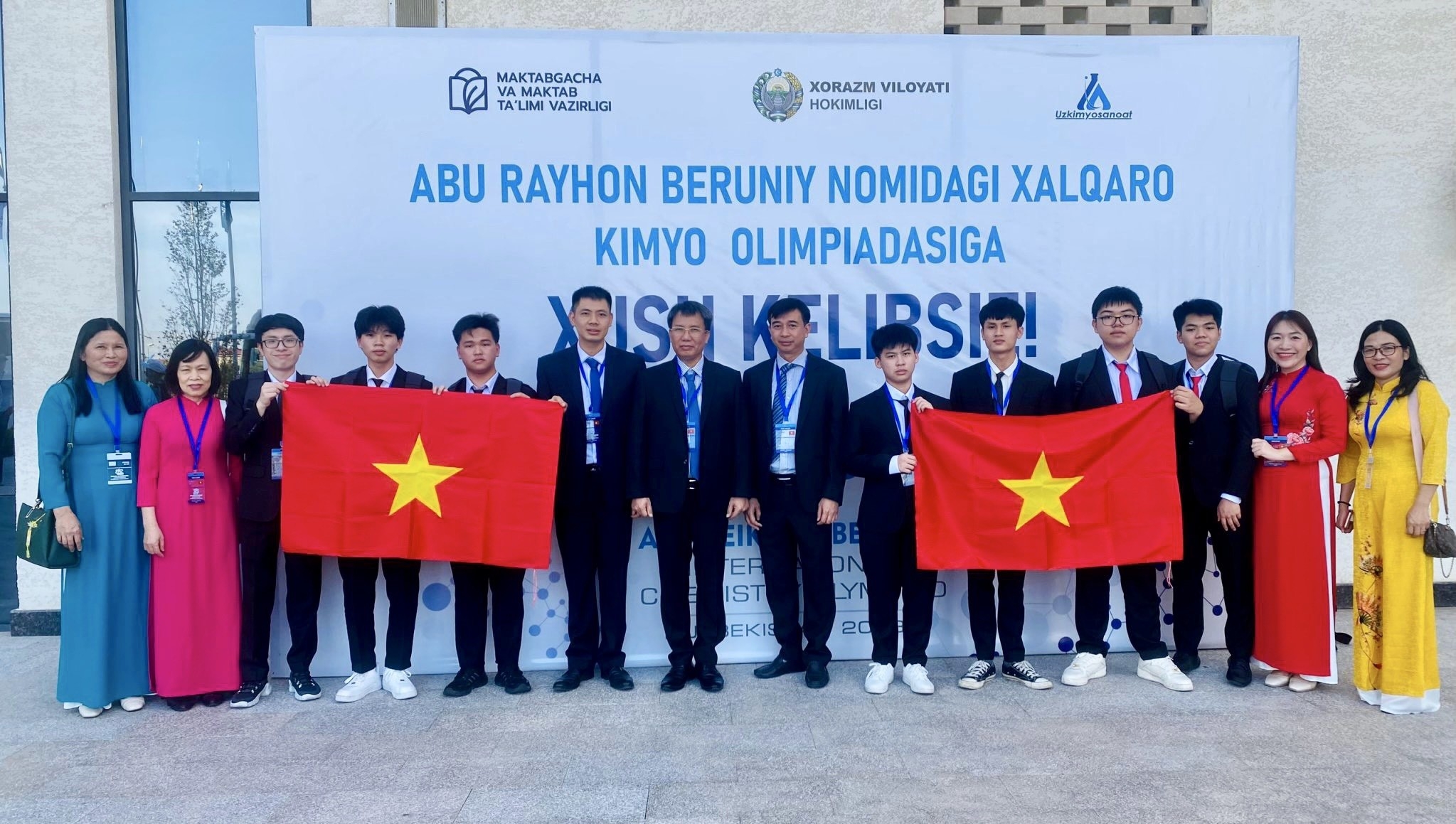 Вьетнам занял первое место на первой Международной химической олимпиаде имени Абу Рейхана Беруни
