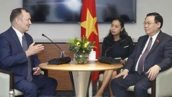 Председатель НС Выонг Динь Хюэ принял представителей британских корпораций, ведущих бизнес во Вьетнаме