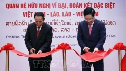 Выставка «Отношения великой дружбы, особой солидарности между Вьетнамом и Лаосом»