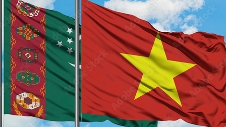 Поздравительные телеграммы по случаю установления дипломатических отношений между Вьетнамом и Туркменистаном