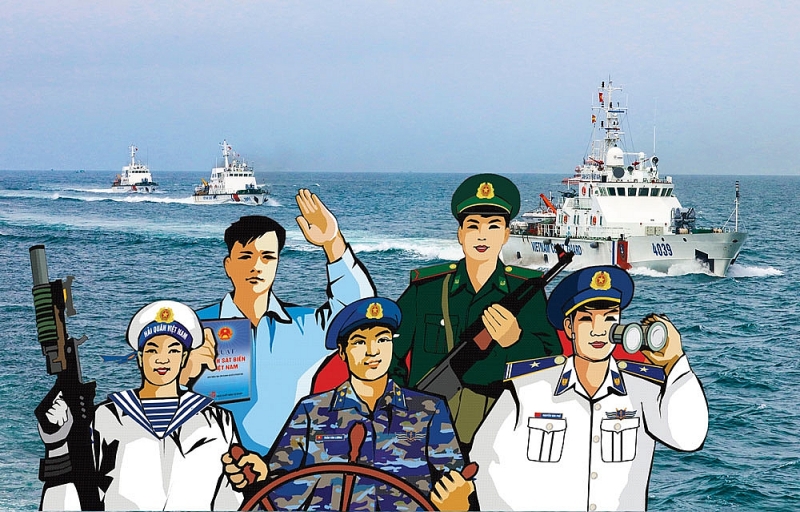 Ведение информационной работы по отношению к Закону о морской полиции Вьетнама