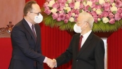 Генеральный секретарь ЦК КПВ Нгуен Фу Чонг принял Посла РФ во Вьетнаме