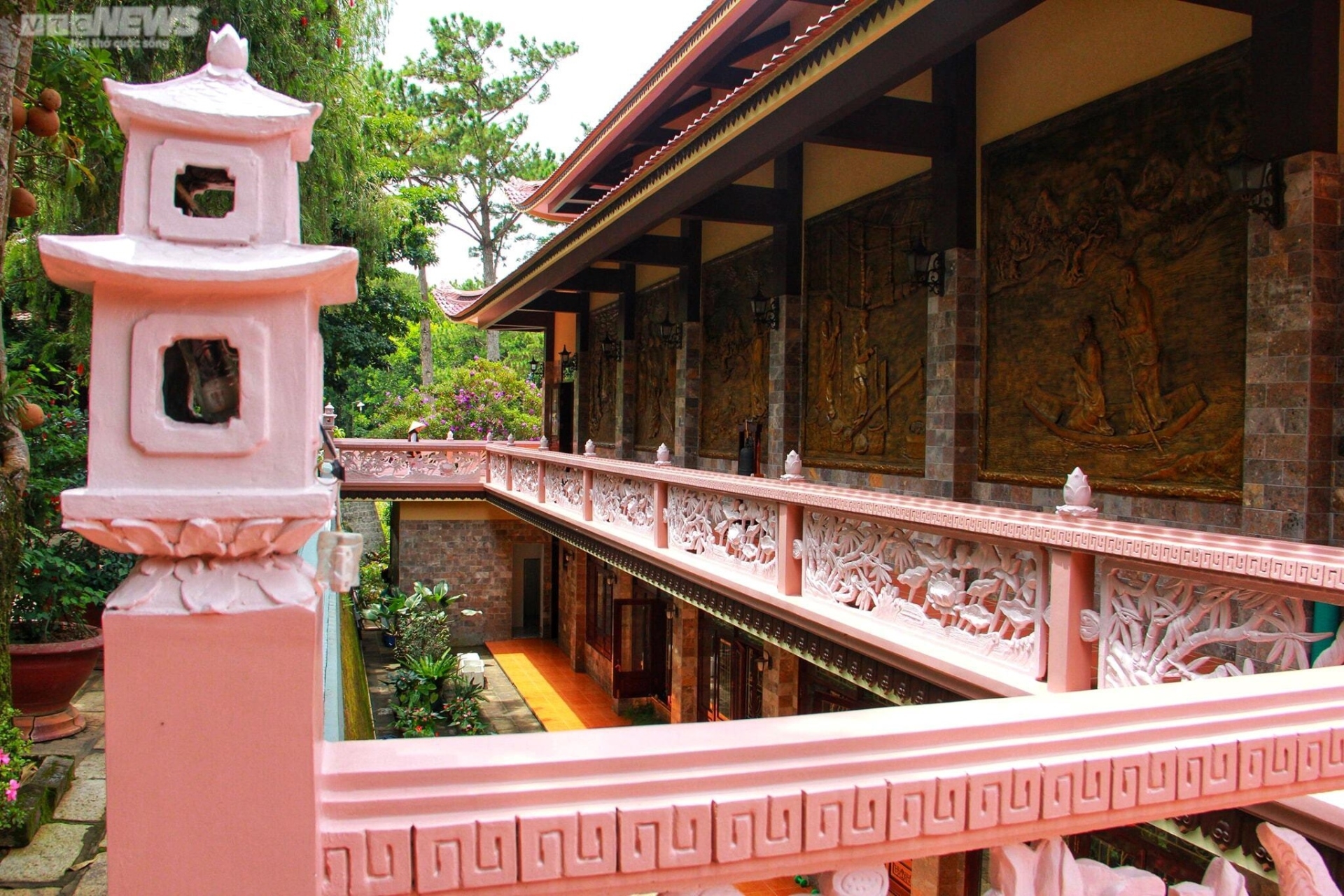 Буддийский монастырь Чуклам в Далате