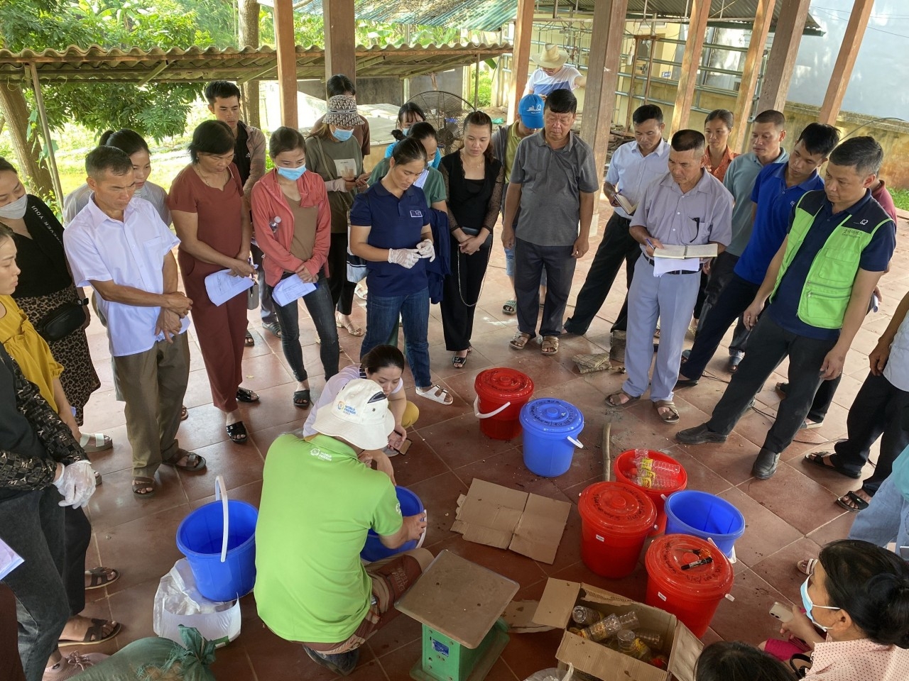 GNI провела учебный курс по экологическому и замкнутому сельскому хозяйству в провинции Хоабинь
