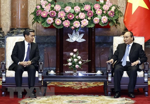 Президент Нгуен Суан Фук принял главу Верховной народной прокуратуры Лаоса