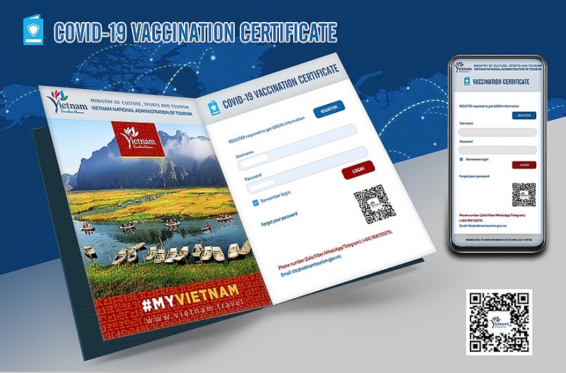Вьетнам разработал цифровую сертификацию для вакцинированных прибывающих