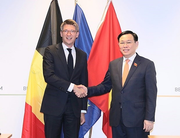 Председатель НС Выонг Динь Хюэ успешно завершил участие в WCSP 5 и визиты в ряд европейских стран
