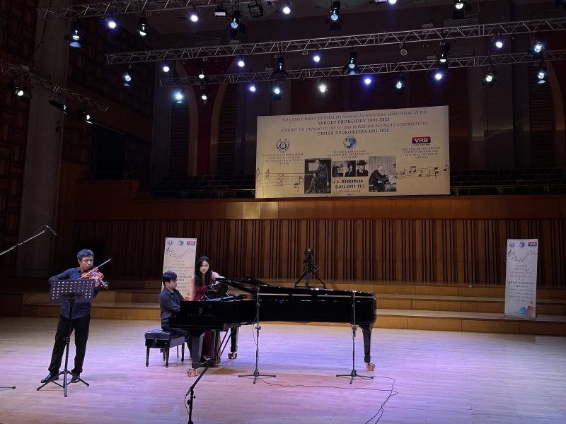 В Ханое прошел уникальный концерт по случаю 130-летия известных русских композиторов 20-го века