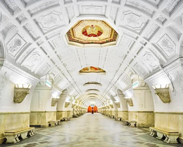 Красота странций метрополитена России