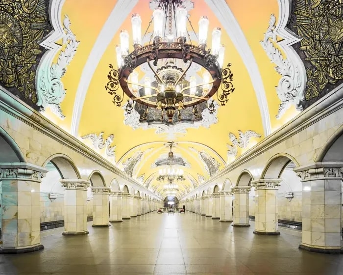 Красота странций метрополитена России