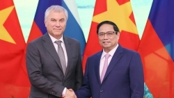 Премьер-министр Фам Минь Тинь провел встречу с Председателем Госдумы РФ