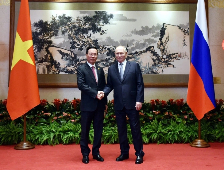 Президент Во Ван Тхыонг встретился с Президентом России Владимиром Путиным