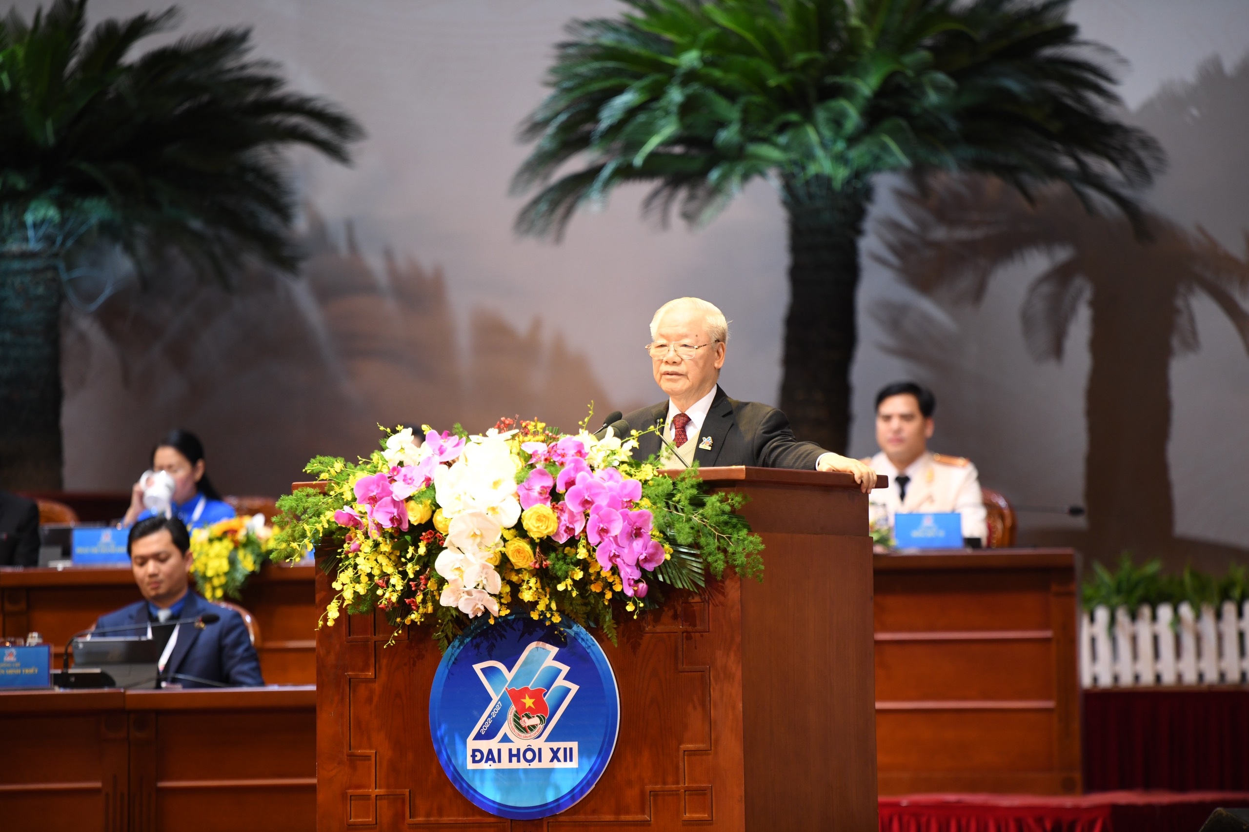 Генеральный секретарь ЦК КПВ принял участие в XII съезде ВКСМ им. Хо Ши Мина