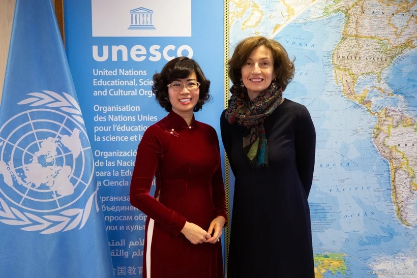 Генеральный директор ЮНЕСКО высоко оценила роль Вьетнама