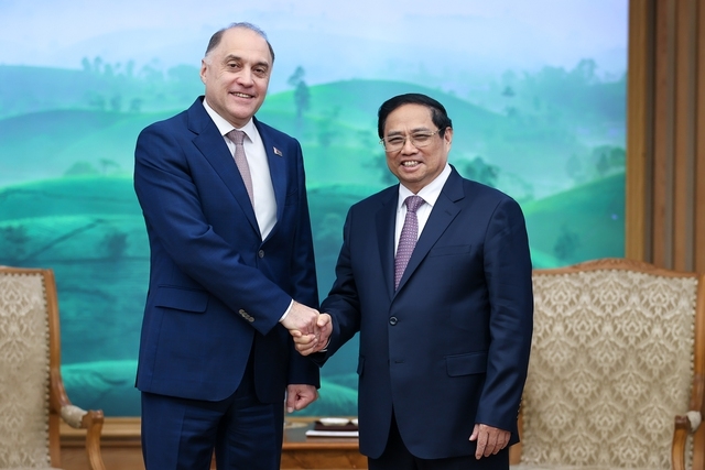 Премьер-министр Фам Минь Тинь принял госсекретаря Совета безопасности Республики Беларусь