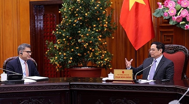 Премьер-министр Фам Минь Чинь принял генерельного директора «AstraZeneca»