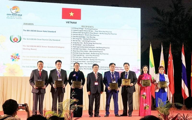 Премия АСЕАН в области туризма присуждена  20 местностям  Вьетнама