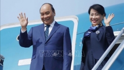 Сингапурские газеты ярко осветили визит президента Нгуен Суан Фука