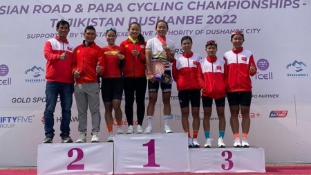 Вьетнамская велосипедистка во второй раз выиграла чемпионат Азии