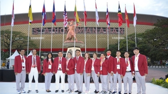 Национальный флаг Вьетнама развевался на паралимпийских играх АСЕАН 2022