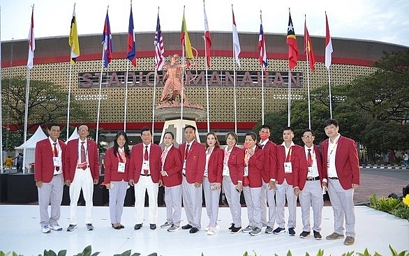 Национальный флаг Вьетнама развевался на паралимпийских играх АСЕАН 2022