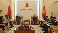 Генерал-полковник Хоанг Суан Чиен принял посла Китая во Вьетнаме