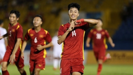 Сборная U19 Вьетнама обыграла сборную Мьянмы на Молодежном международном чемпионате U19 2022 г.