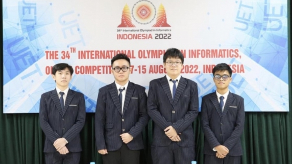 Вьетнамская команда на Международной олимпиаде по информатике завоевала 4 медали