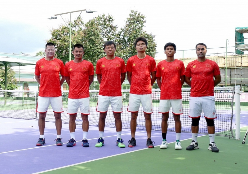 Сборная Вьетнама по теннису примет участие в плей-офф Мировой группы II в 2022 году