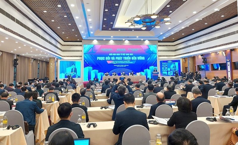 Пресс-конференция Вьетнамского социально-экономического форума 2022 года