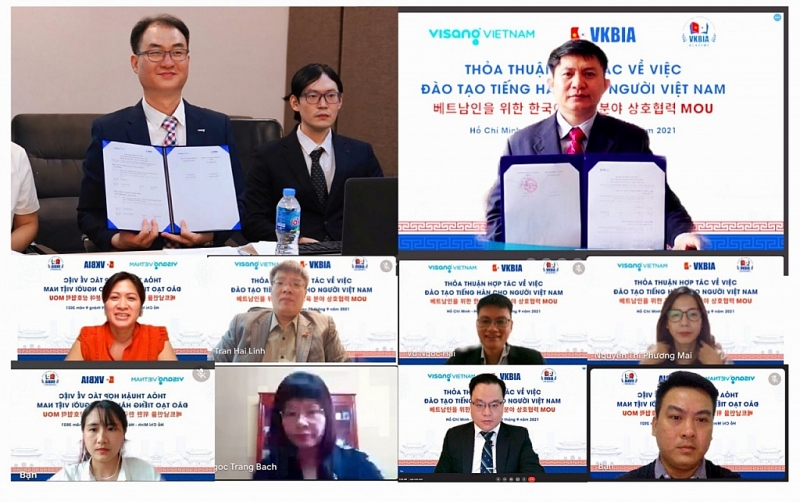 VKBIA и VISANG открывают курсы корейского языка для вьетнамцев