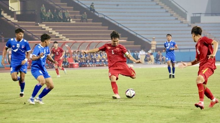 Сборная U17 Вьетнама разгромила сборную U17 Непала со счетом 5:0