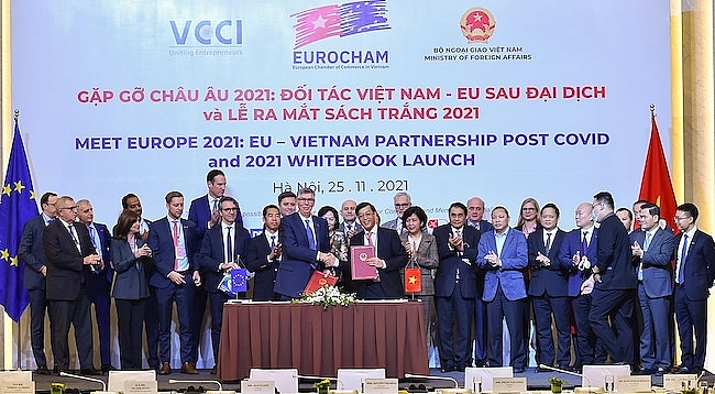 Состоялась конференция «Встреча с Европой 2021: партнерство Вьетнама и ЕС после COVID-19»