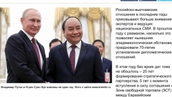 Создание нового импульса в развитии отношений между Вьетнамом и Российской Федерацией
