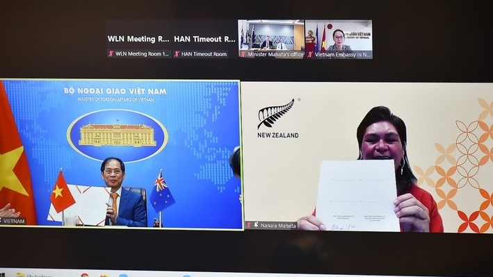 Вьетнам и Новая Зеландия подписали программу действий на 2021-2024 годы