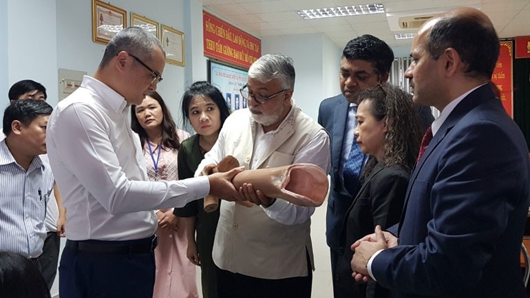 В провинции Фуйен открылся центр протезирования
