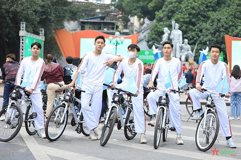 Продвижение образа Ханоя – города за мир с помощью программы Велосипедного путешествия дружбы 2022