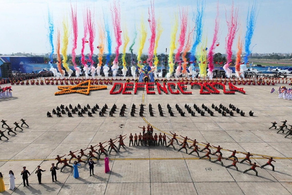 Международная выставка обороны 2024 во Вьетнаме