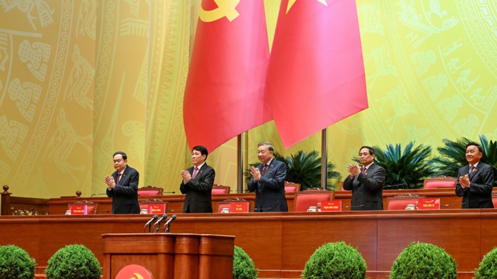 Открытие XIV съезда Коммунистической партии Вьетнама