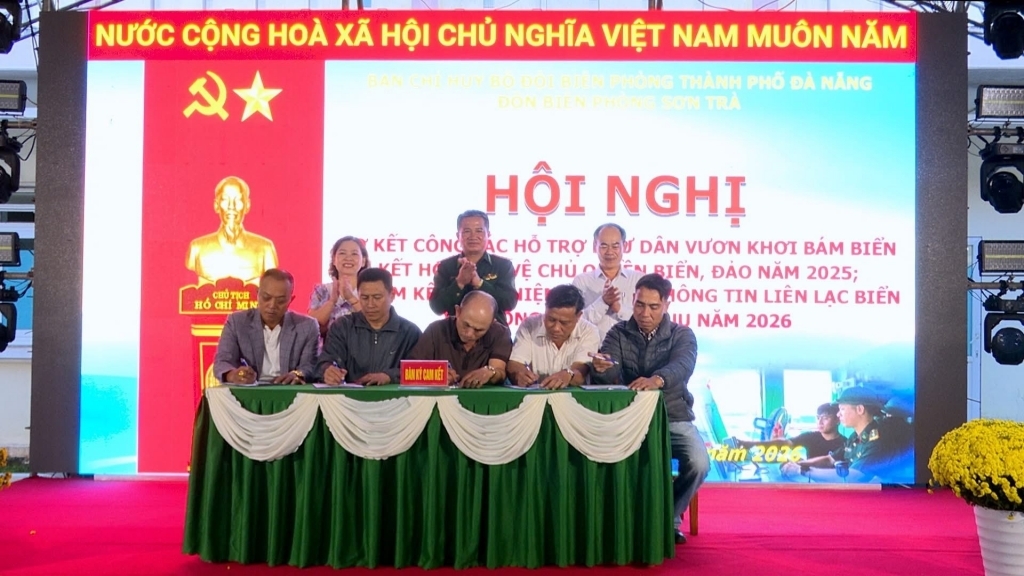 Почти 500 рыболовных судов Дананга подписали обязательство против ННН-промысла