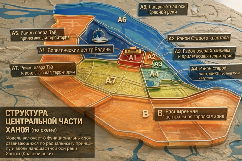 Ханой реструктуризируется для расширения пространства развития